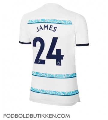Chelsea Reece James #24 Udebanetrøje Dame 2022-23 Kortærmet